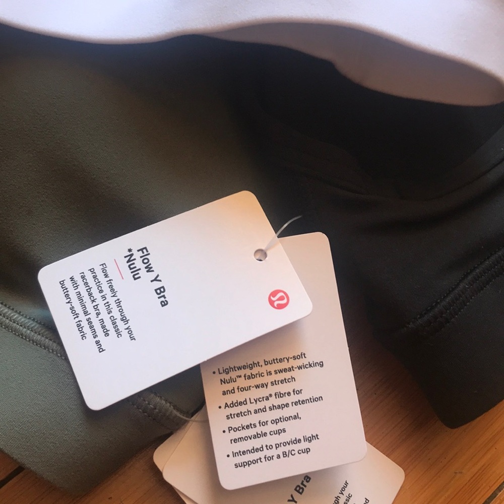 Lululemon Flow Y Bra Bundle, size 6 - Picture 9 of 9